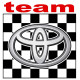 TOYOTA TEAM Sticker