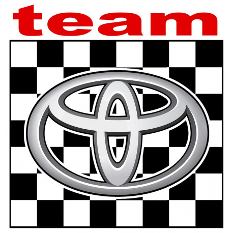 TOYOTA TEAM Sticker