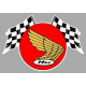 HONDA Flags Sticker