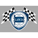 LANCIA Flags Sticker vinyle laminé