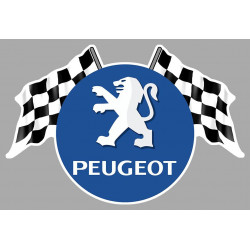 PEUGEOT  Flags Sticker