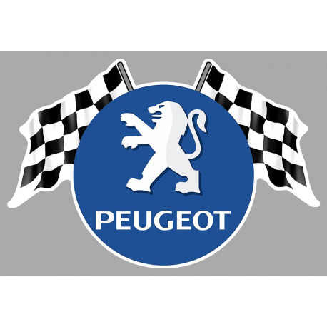 PEUGEOT  Flags Sticker