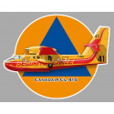 CANADAIR CL415 Sticker vinyle laminé