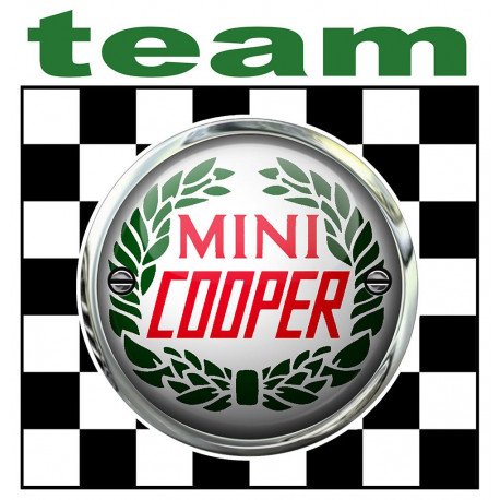 COOPER  TEAM Sticker