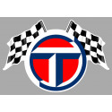 TALBOT Flags laminated decal