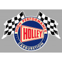 HOLLEY Flags Sticker vinyle laminé