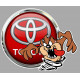 TOYOTA right right  TAZ Sticker