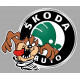 SKODA TAZ Sticker gauche