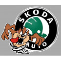 SKODA TAZ Sticker gauche