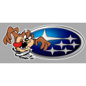 SUBARU TAZ Left Laminated decal