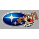 SUBARU TAZ Sticker droit