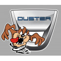 DUSTER TAZ Sticker gauche