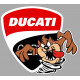 DUCATI TAZ Sticker droit