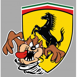 FERRARI left  TAZ Sticker