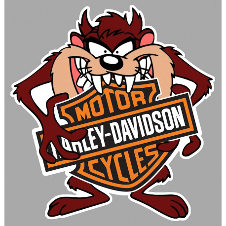 HARLEY DAVIDSON TAZ Sticker