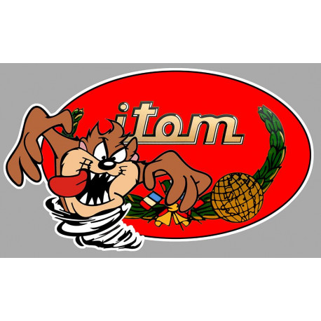 ITOM TAZ Left Sticker