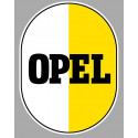 OPEL Sticker vinyle laminé