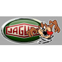 JAGUAR TAZ Sticker droit