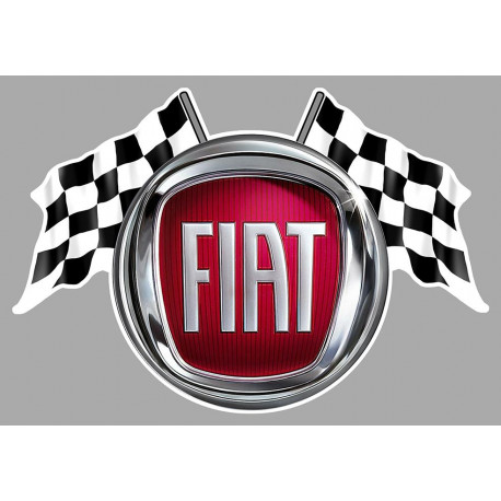 FIAT FLAGS Sticker