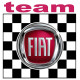 FIAT TEAM Sticker