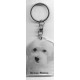 MALTESE DOG / Key Fobs