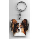 BUTTERFLY SPANIEL Dog / Key Fobs