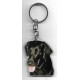 FLAT COATED RETRIEVER  Dog / Key Fobs