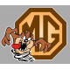 MG  TAZ Sticker gauche