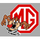 MG  TAZ Sticker gauche