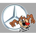 MERCEDES TAZ Sticker droit