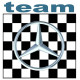 MERCEDES TEAM Sticker