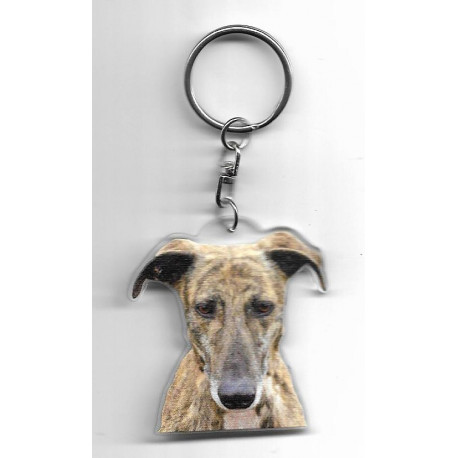 SPANISH CALGO GREYHOUND   DOG / Key Fobs