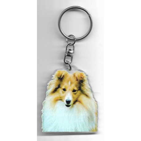 SHETLAND DOG / Key Fobs