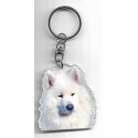 SAMOYEDE  porte clés Chien