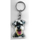 SCHNAUZER DOG / Key Fobs