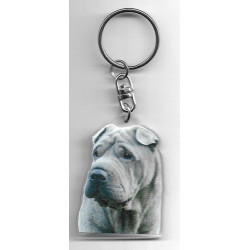 SHAR PEI  porte clés Chien