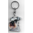 SCHNAUZER DOG / Key Fobs